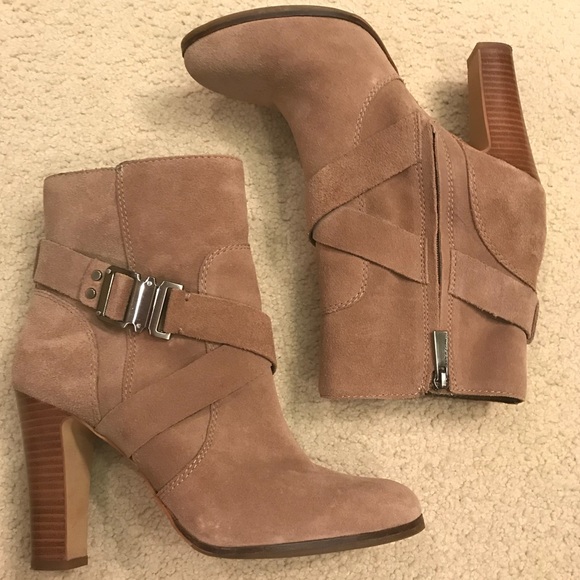 Vince Camuto Shoes - Vince Camuto Suede Booties - barely worn - size 8